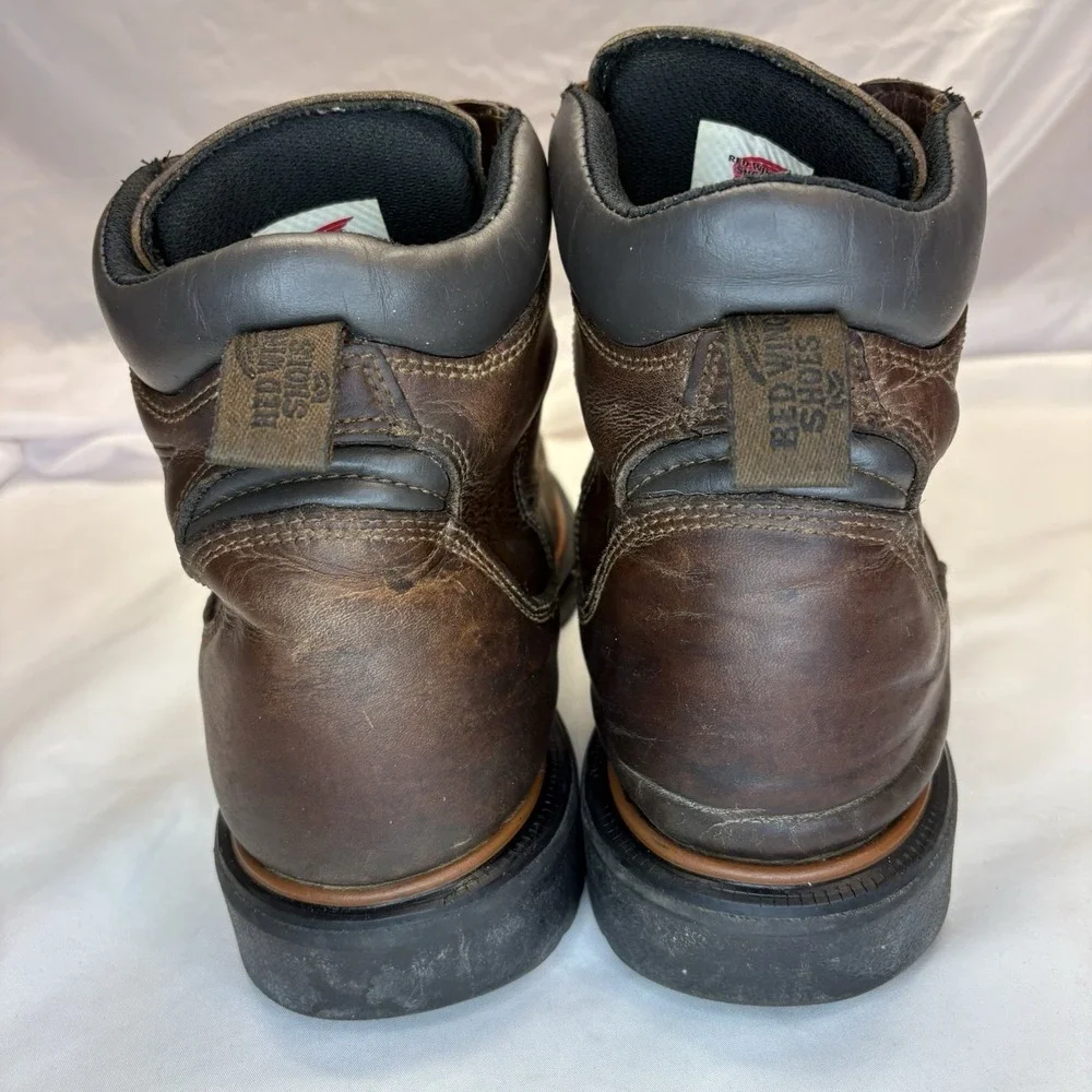 Red Wing 4215 Men Waterproof Boots‎ Steel Toe Genuine Leather Durable Size 11 D